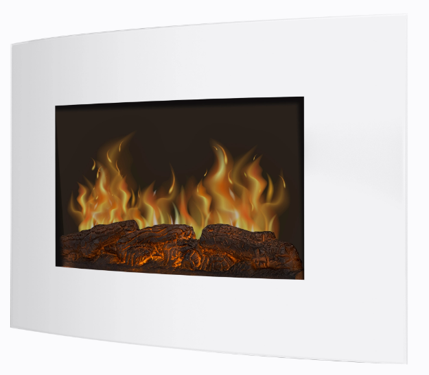 Электрокамин Electrolux EFP/W-1200URLS White
